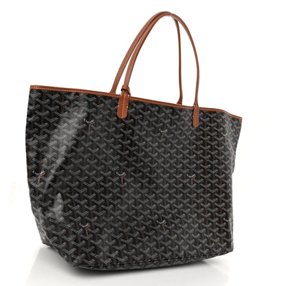 Goyard Goyardine Saint Louis GM Black Gold 3 of 11