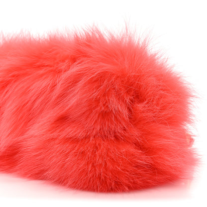 Fendi Fox Fur Shiny Nappa Small Fendi First Papavero 8 of 9