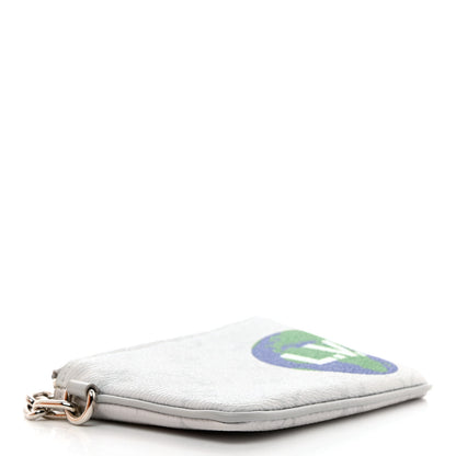 Louis Vuitton Monogram Stickers Key Pouch White 4 of 8