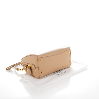 Prada Saffiano Lux Bowler Sabbia 4 of 8