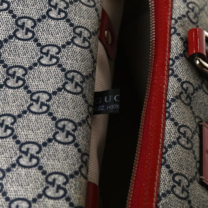 Gucci GG Plus Monogram Tattoo Heart Medium Joy Boston Red 7 of 16
