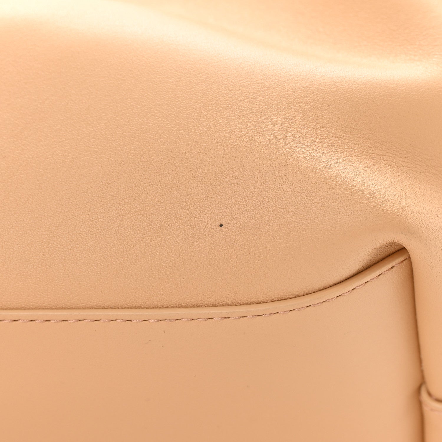 Bottega Veneta Calfskin Medium The Point Triangle Bag Almond 10 of 14