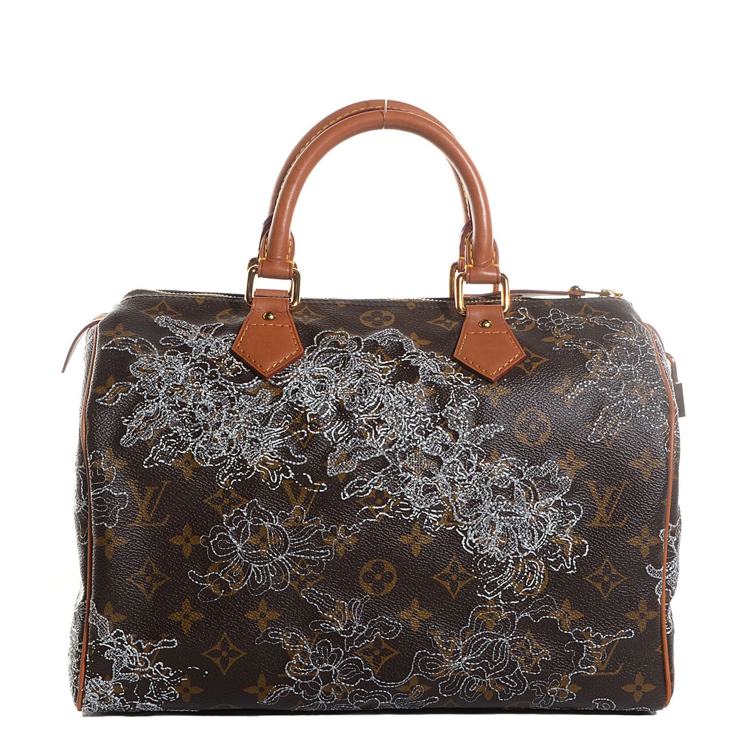 Monogram Dentelle Speedy 30 Silver