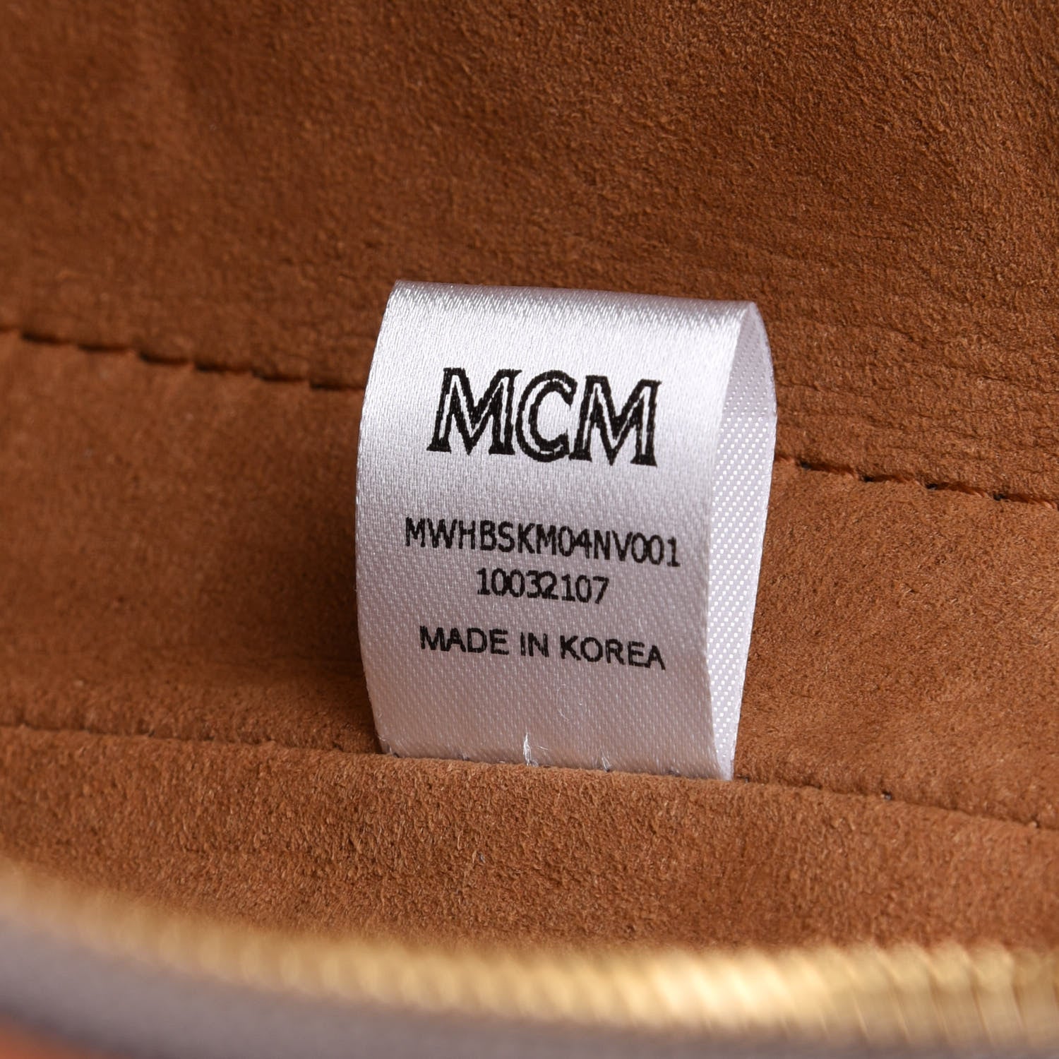 MCM Calfskin Ottomar Monogram Medium Klara Hobo Urban Taupe 7 of 9