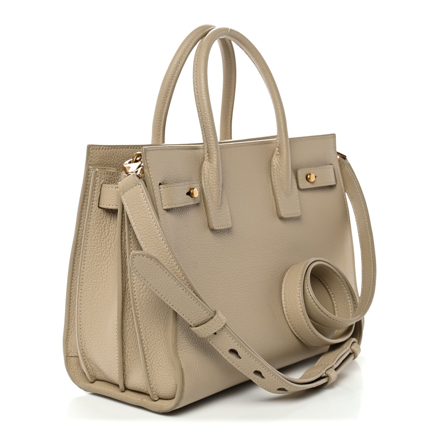 Grained Calfskin Baby Supple Sac De Jour Sea Salt