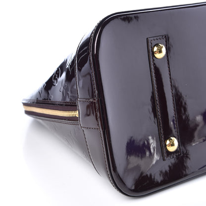 Louis Vuitton Vernis Alma GM Amarante 8 of 9