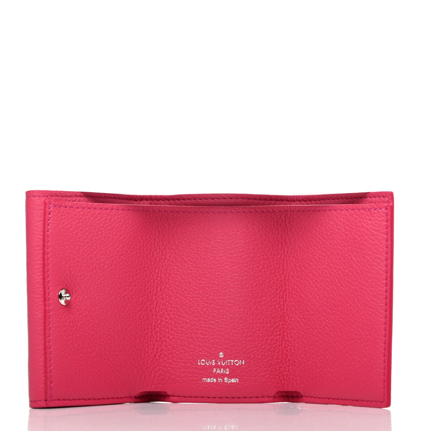 Louis Vuitton Calfskin Lockmini Wallet Hot Pink 5 of 7