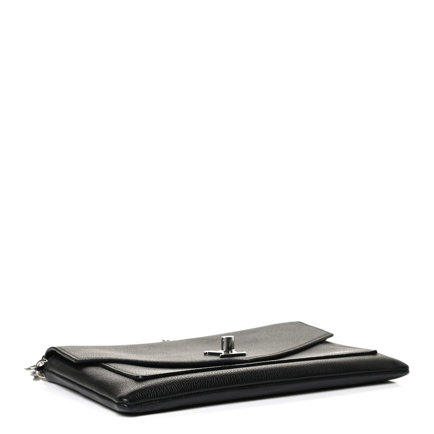 Soft Calfskin My Lockme Pochette Black