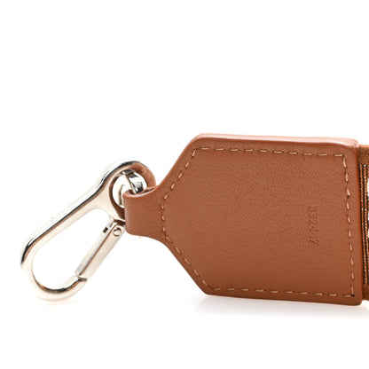 Loewe Calfskin Jacquard Anagram Strap Tan 3 of 4
