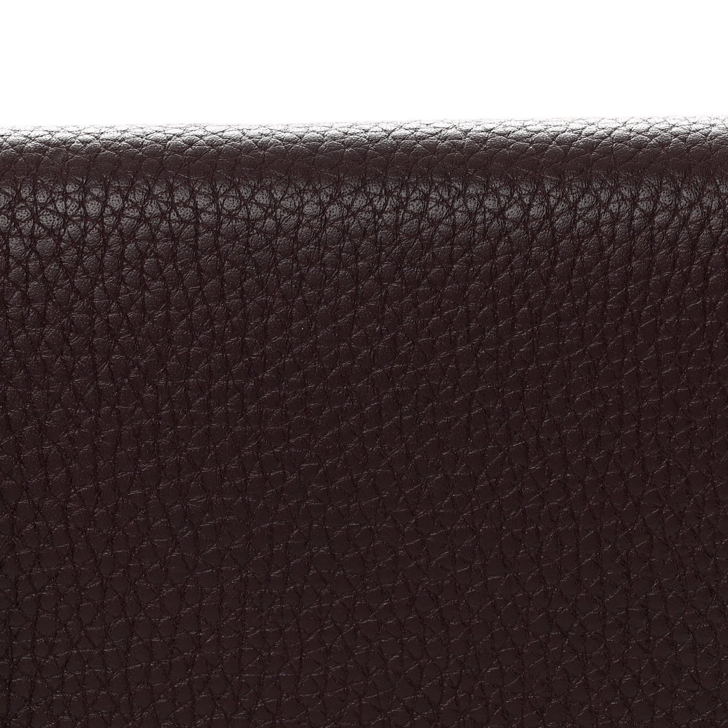Christian Dior Grained Calfskin D-Bee Crossbody Burgundy 8 of 11