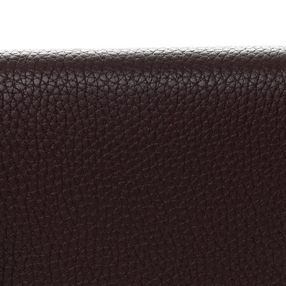Christian Dior Grained Calfskin D-Bee Crossbody Burgundy 8 of 11