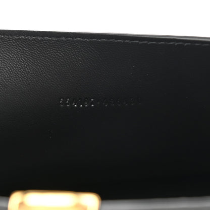 Alexander McQueen Calfskin Skull Envelope Clutch Black 7 of 10