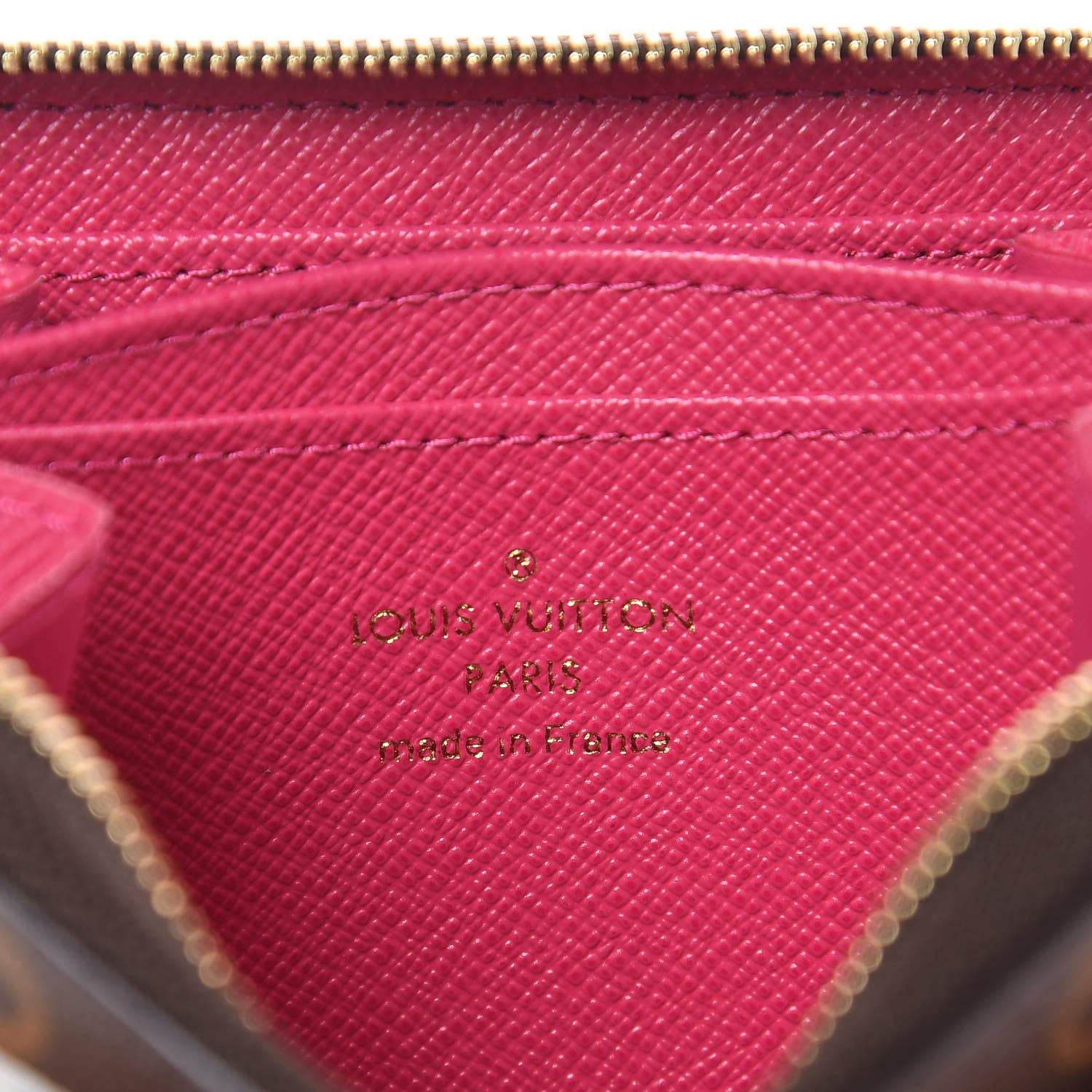 Louis Vuitton Monogram Travel Stickers Zippy Coin Purse 6 of 7