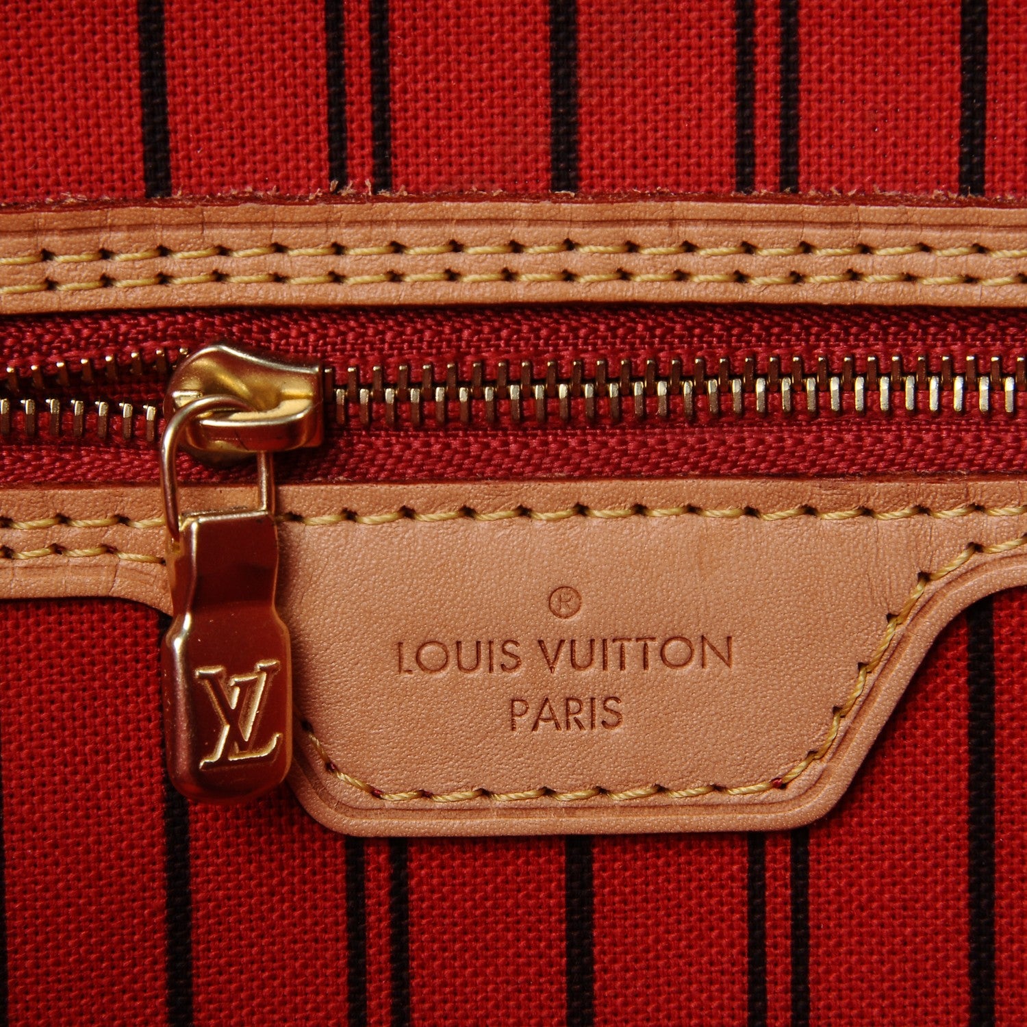Louis Vuitton Monogram Neo Neverfull MM Cherry 7 of 10