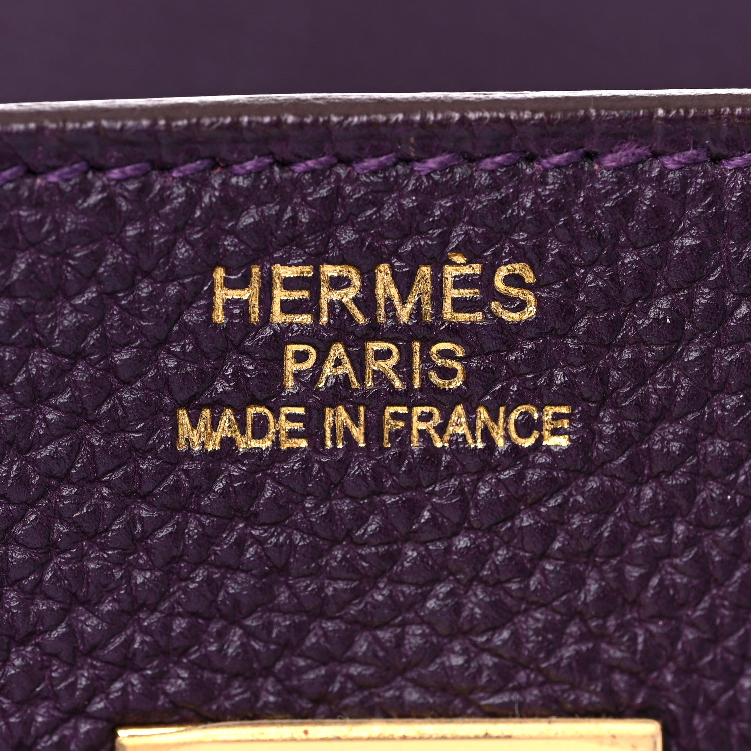 Hermes Togo Birkin 35 Raisin 26 of 37