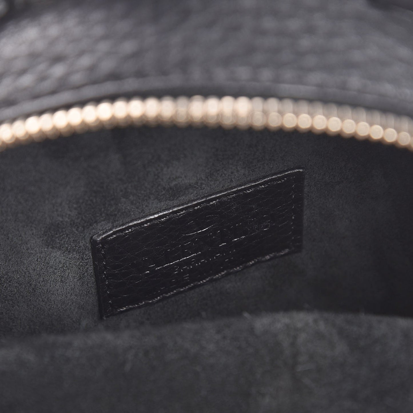 Pebbled Calfskin Mini Rockstud Backpack Black