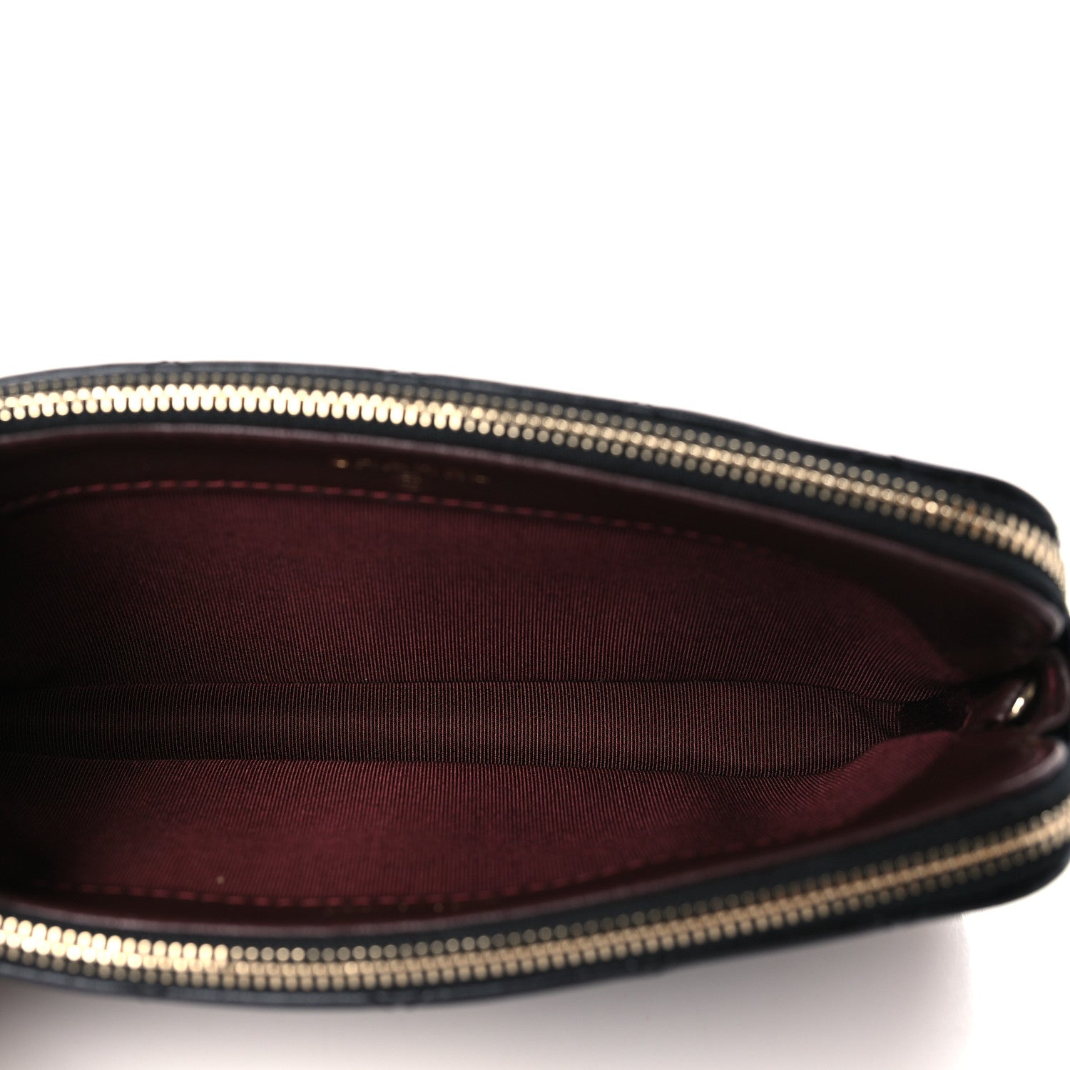 Chanel Lambskin Quilted Small Clutch With Chain Black 5 of 10