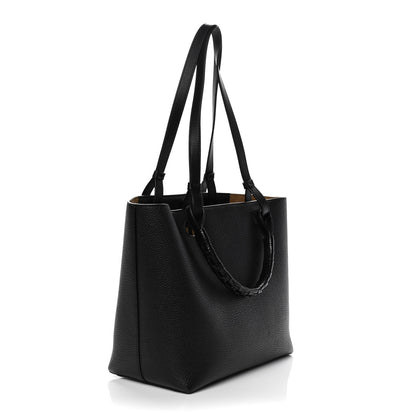 Loewe Calfskin Small Anagram Tote Black 3 of 10