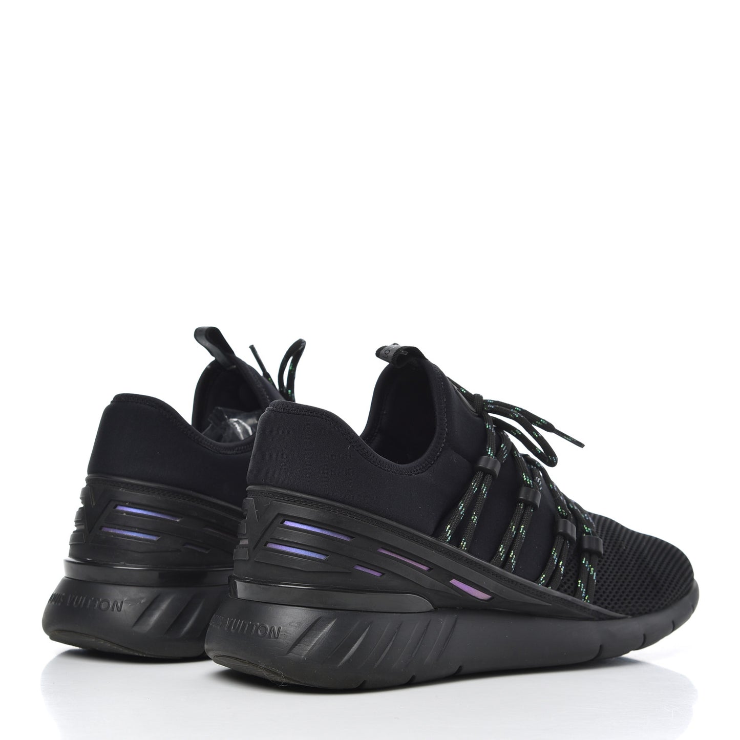 Neoprene Mesh Rubber Fastlane Low Sneakers 7.5 Black