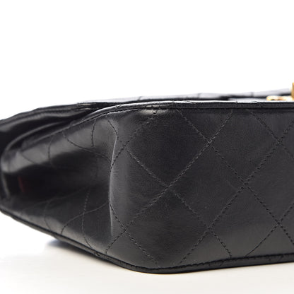 Chanel Lambskin Quilted Small Double Flap Black 12 of 15