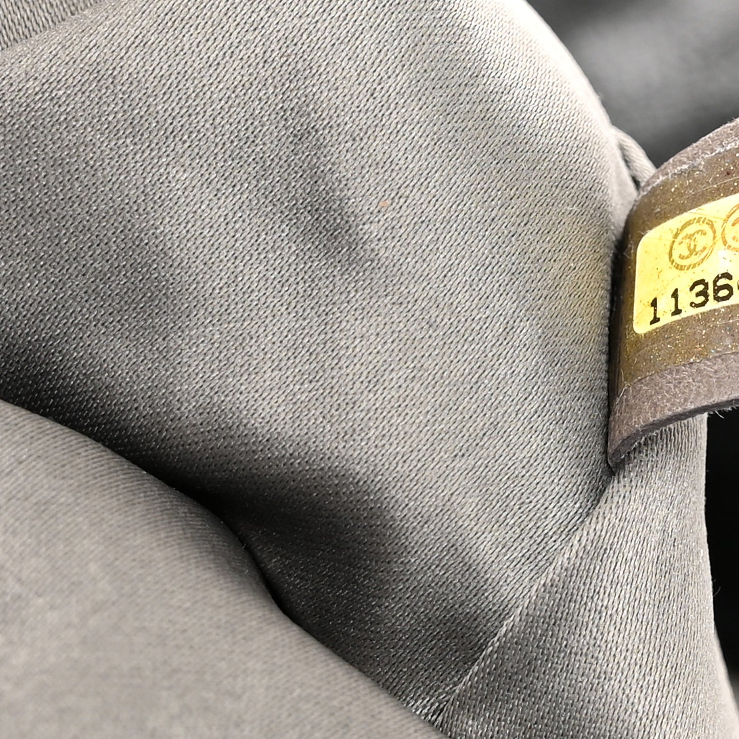 Lambskin Large Rock and Chain Hobo Black