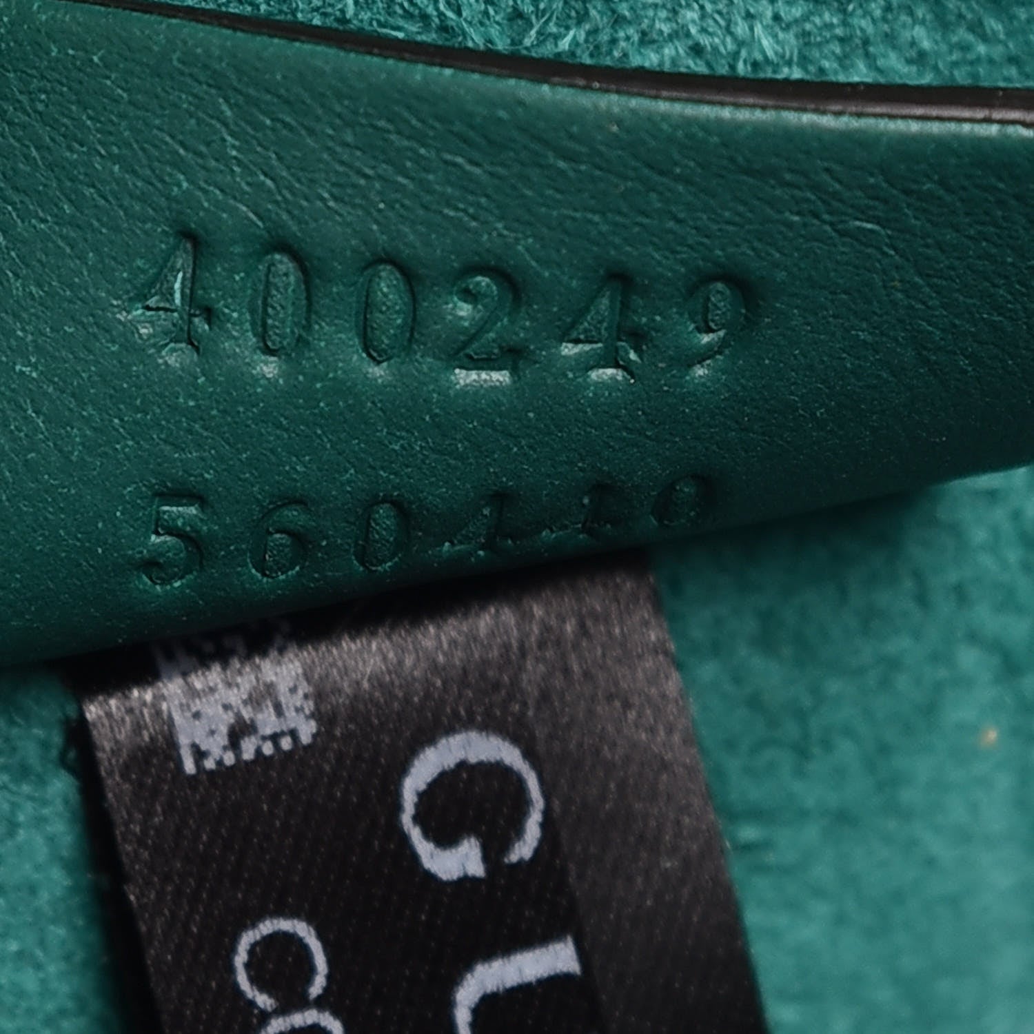 Gucci GG Supreme Monogram Willow Hill Embroidered Small Dionysus Shoulder Bag Emerald 8 of 11