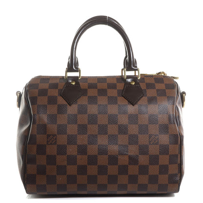 Louis Vuitton Damier Ebene Speedy Bandouliere 25 1 of 8
