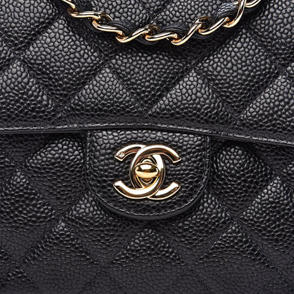 Chanel Caviar Quilted Mini Square Flap Black 10 of 11