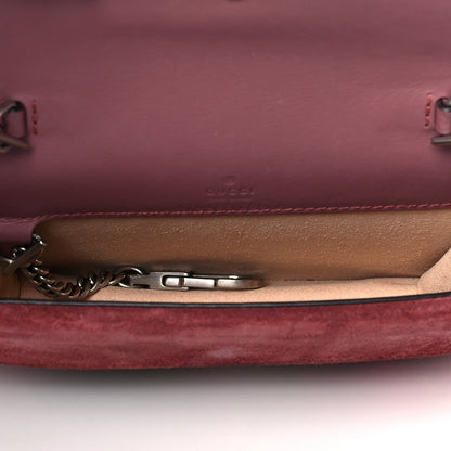 Gucci GG Supreme Monogram Blooms Super Mini Dionysus Shoulder Bag Beige Multicolor Dry Rose 5 of 9