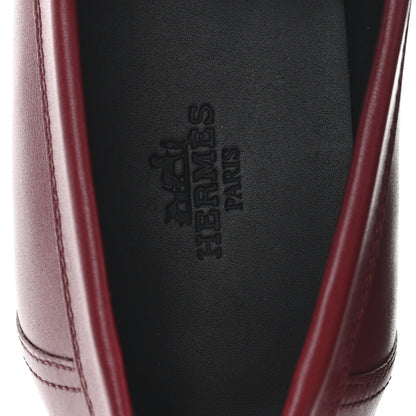 Hermes Calfskin Womens Hot Loafer 38 Rouge H 8 of 10