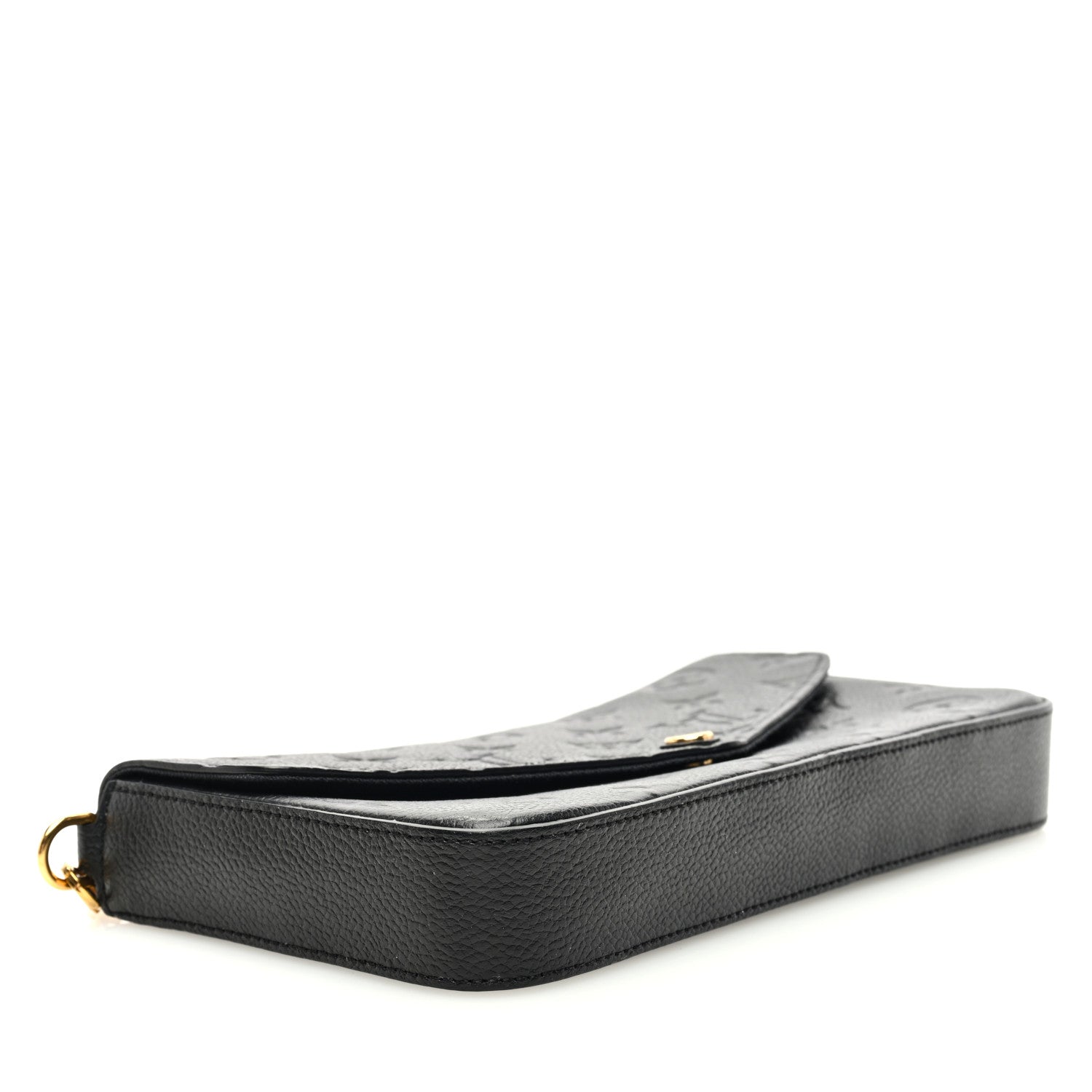 Louis Vuitton Empreinte Pochette Felicie Chain Wallet Black 4 of 9