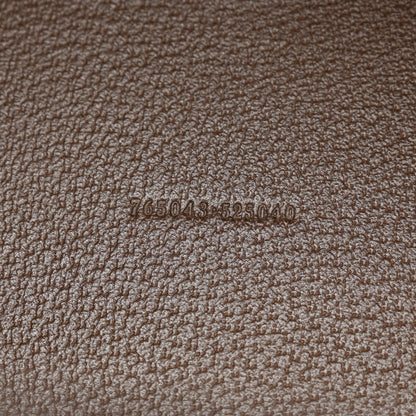 Gucci GG Supreme Monogram Textured Calfskin Small Ophidia Shoulder Tote Bag Beige Ebony New Acero 7 of 11