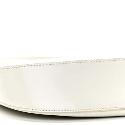 Prada Spazzolato Cleo Shoulder Bag White 9 of 10