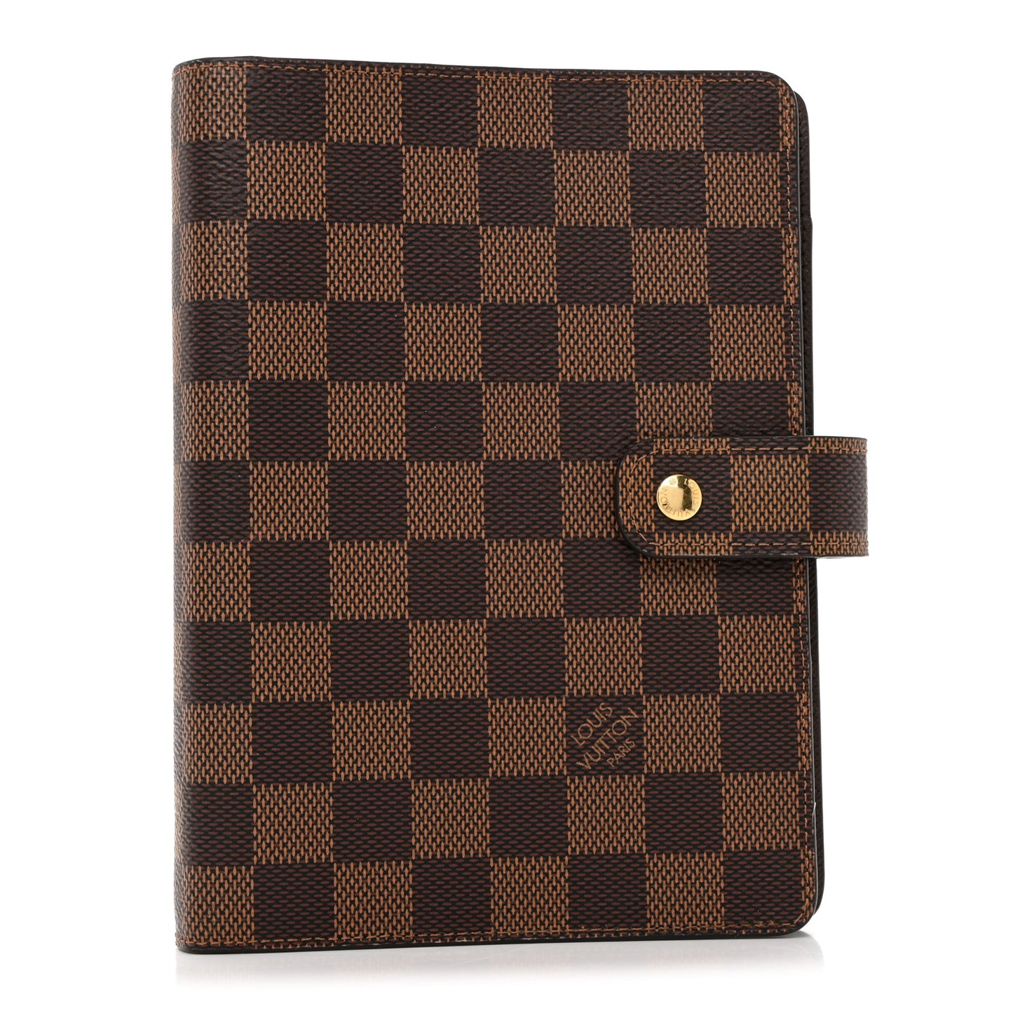 Damier Ebene Medium Ring Agenda Cover