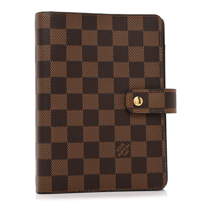 Louis Vuitton Damier Ebene Medium Ring Agenda Cover 1 of 7