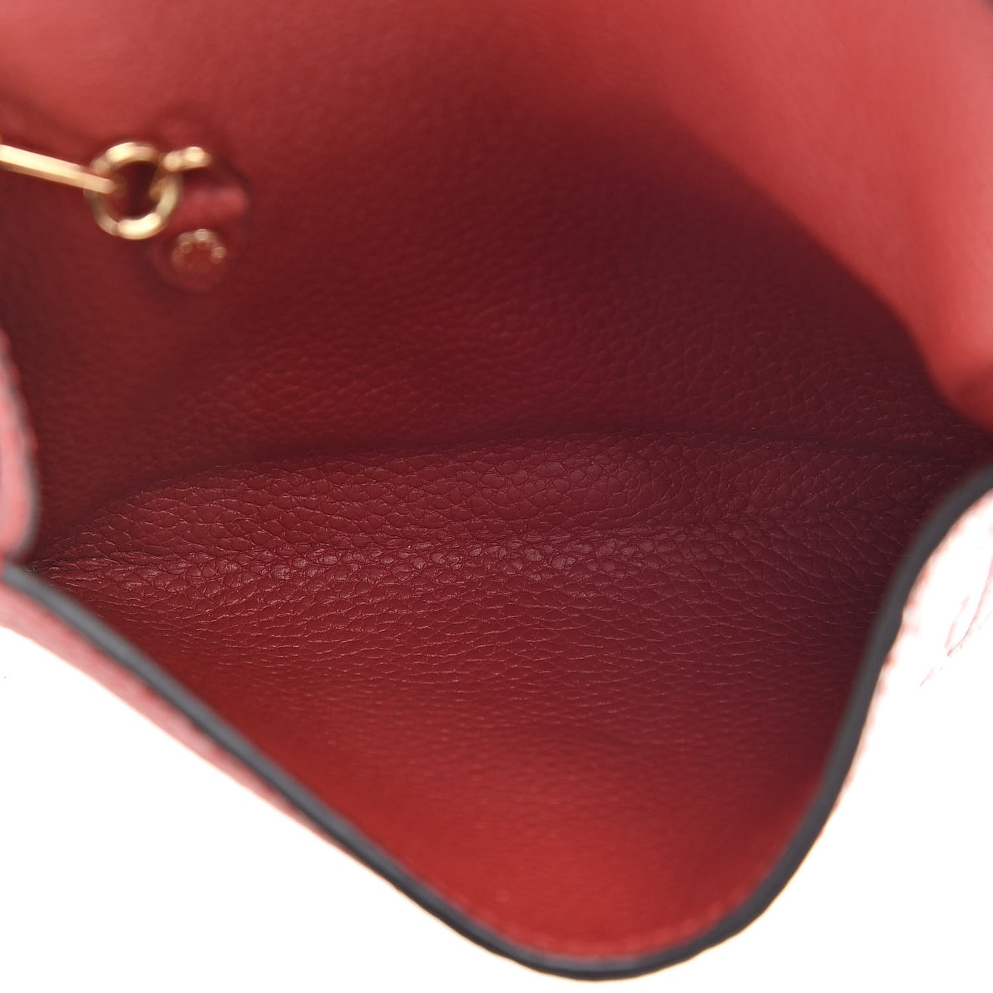 Empreinte Key Pouch Cherry