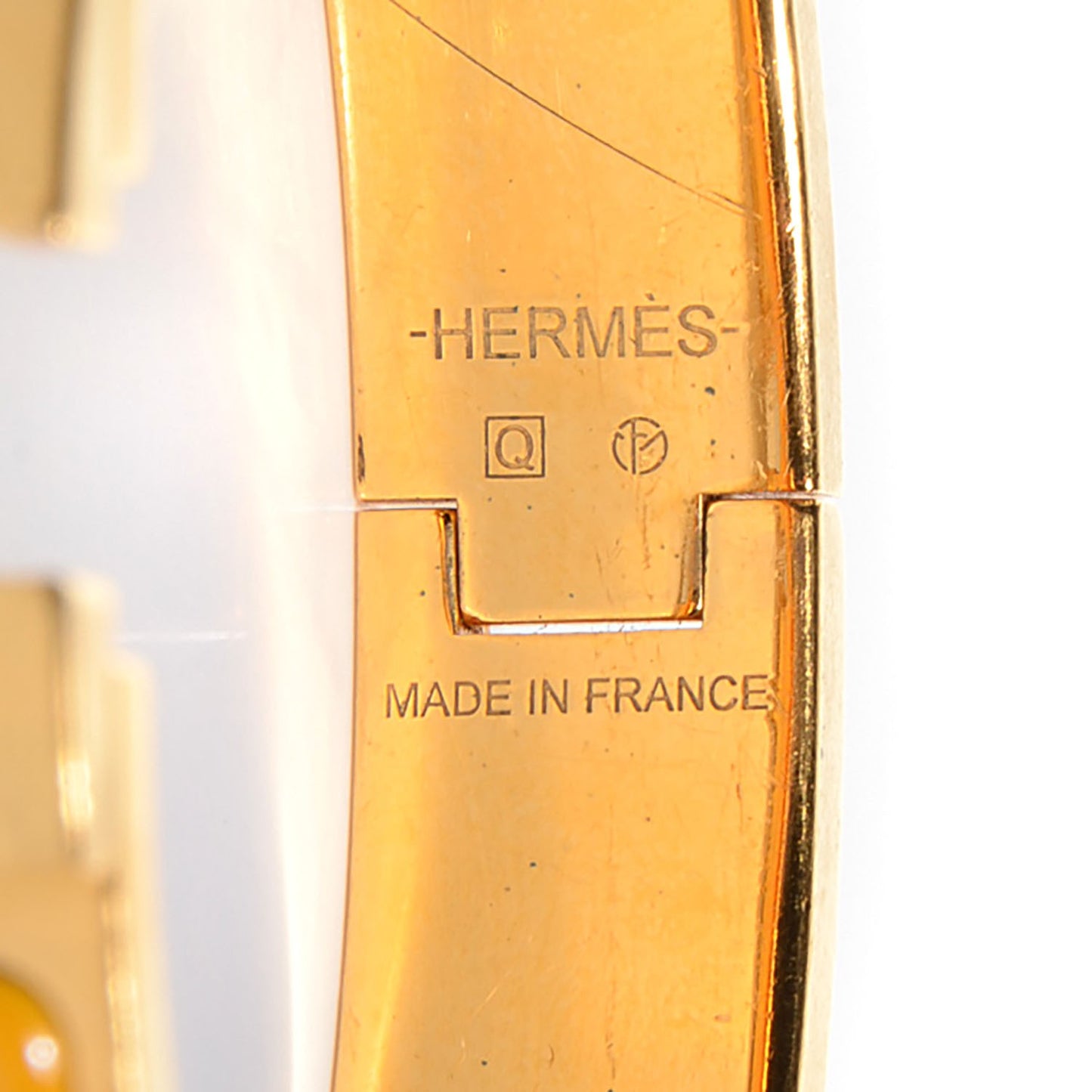 Enamel Narrow H Bracelet PM