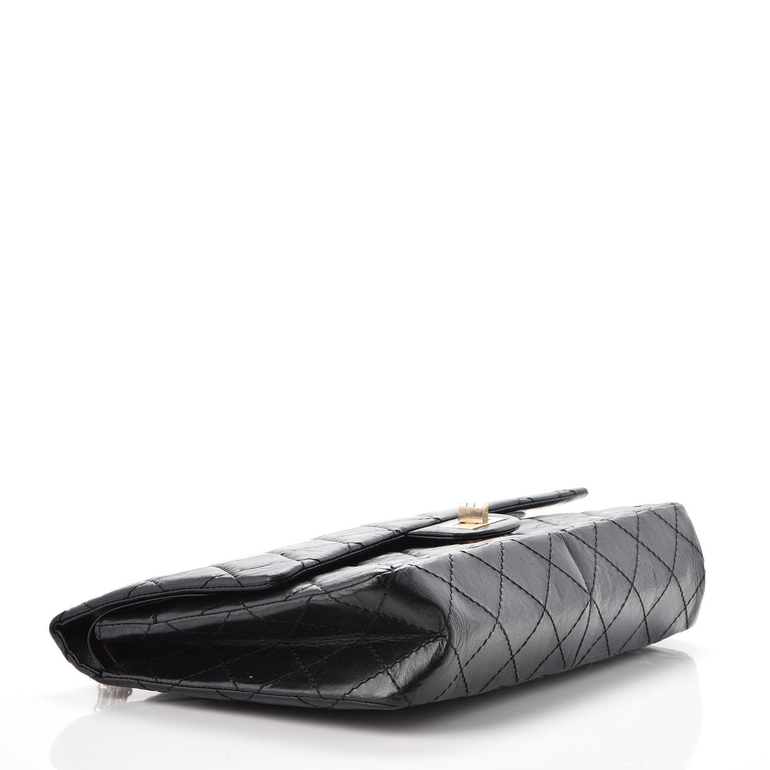 Chanel Aged Calfskin Quilted 2.55 Reissue 226 Flap Black 5 of 8