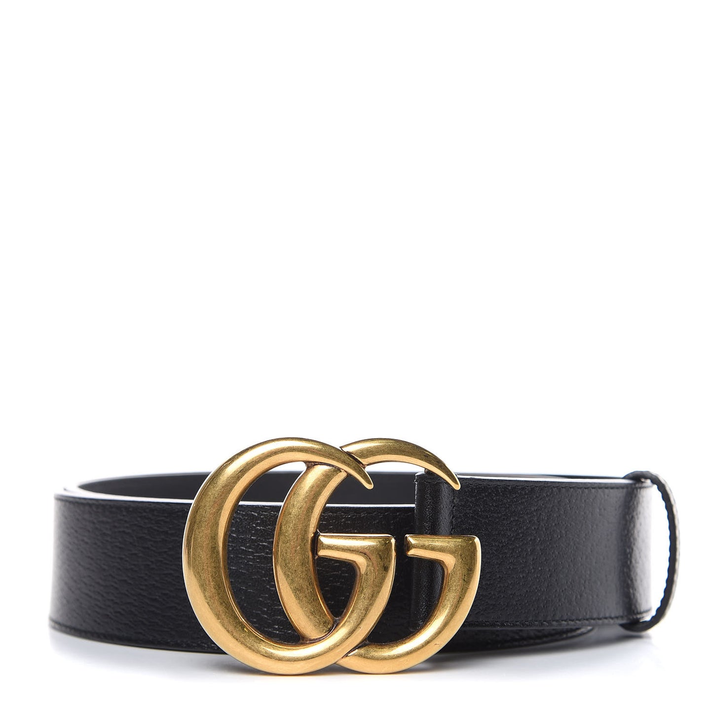 Textured Calfskin Double G 40mm Belt 90 36 Black