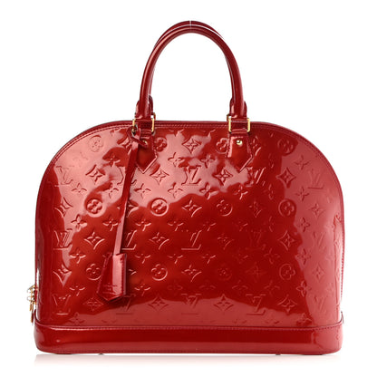 Louis Vuitton Vernis Alma MM Pomme D'Amour 1 of 18