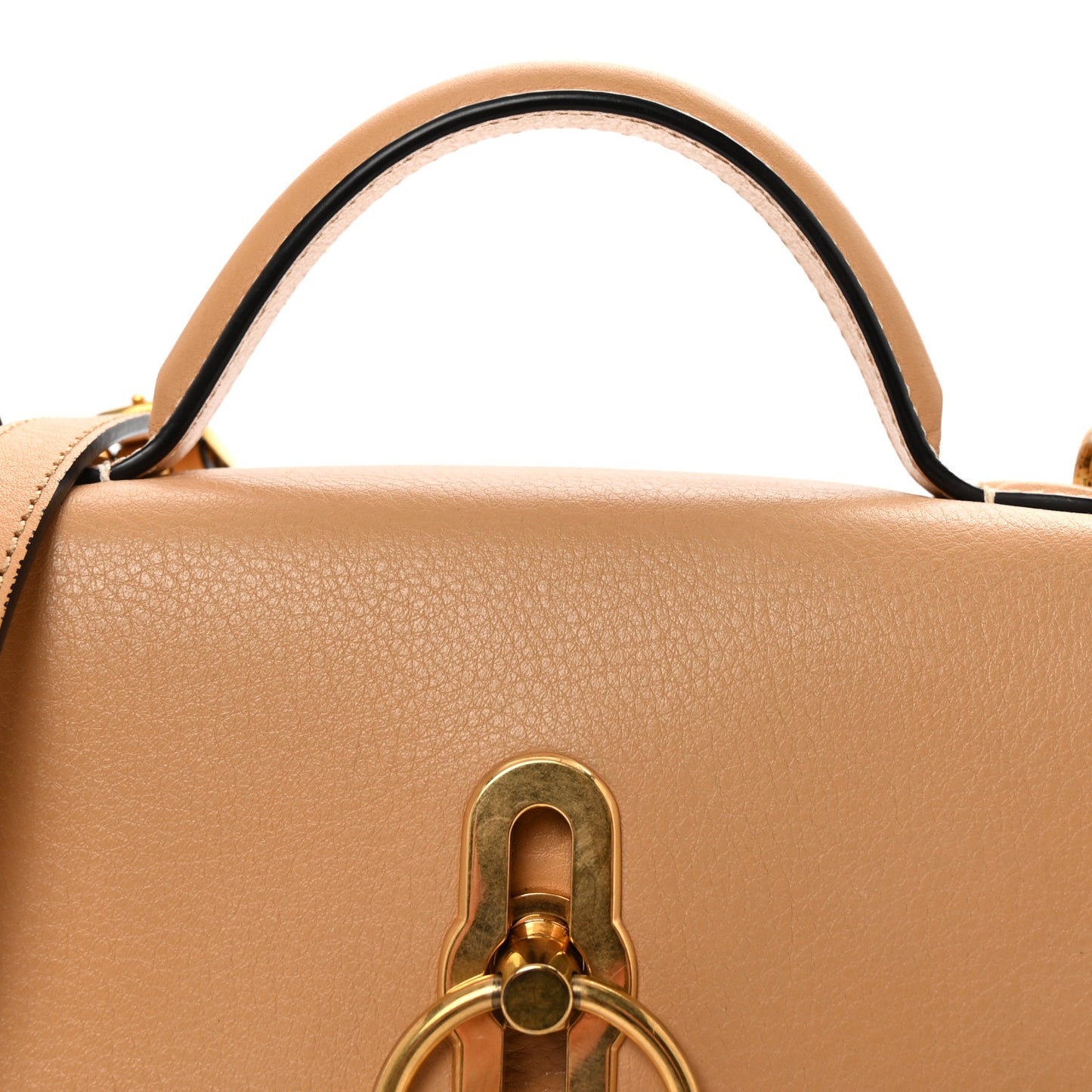 Silky Calfskin Mini Seaton Dark Golden Yellow