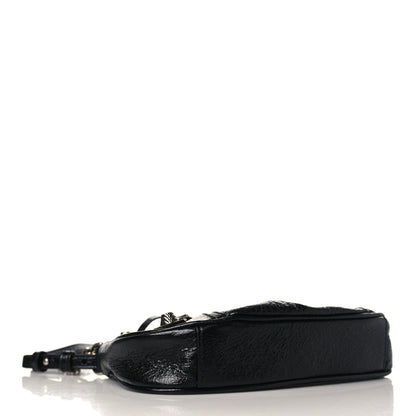 Balenciaga Agneau Arena Le Cagole Mini Purse With Chain Black 4 of 9