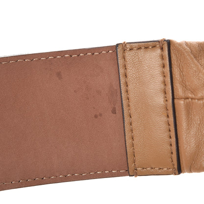 Fendi Velvet FF Belt 85 34 Tobacco 6 of 6