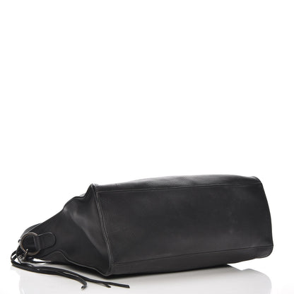 Balenciaga Veau Grana Perforated Blackout Hardware City Black 4 of 8