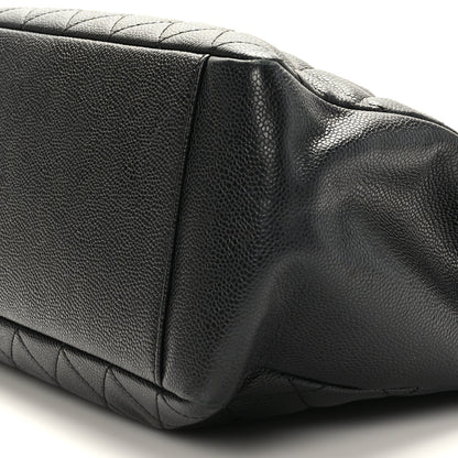 Chanel Caviar Quilted Grand Shopping Tote GST Black 10 of 10