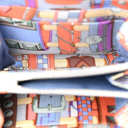 Hermes Epsom Silk'in Compact Wallet Bleu Paradis 5 of 11