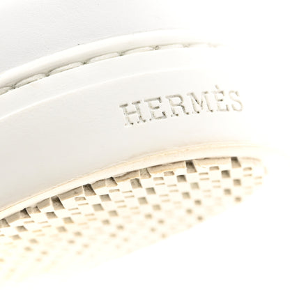 Hermes Calfskin Day Sneakers 38 Multicolor White 13 of 19