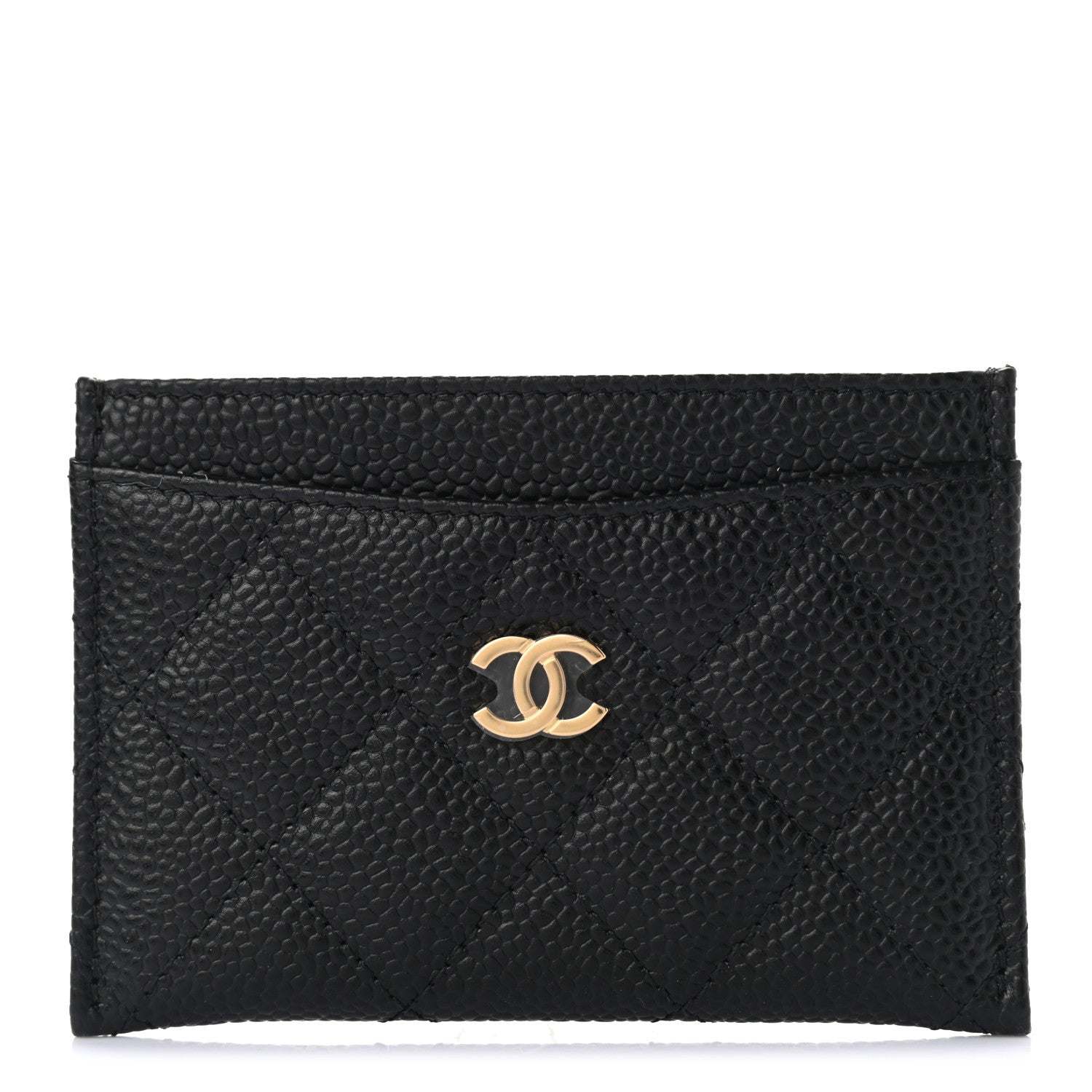 Chanel Caviar Quilted Card Holder Black 1 of 7