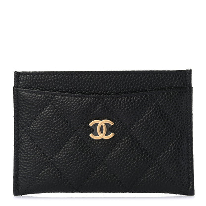 Chanel Caviar Quilted Card Holder Black 1 of 7