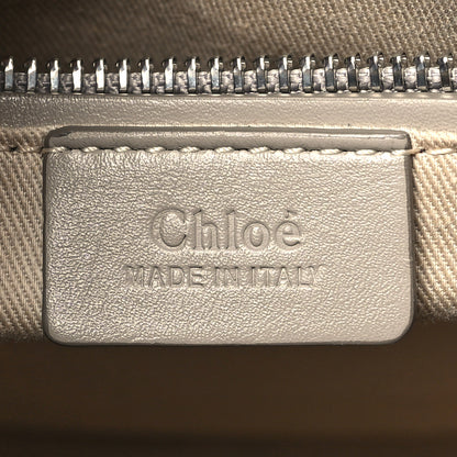 Chloe Shiny Calfskin Medium Annie Shoulder Bag Motty Grey 6 of 13